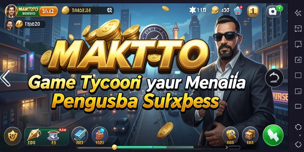 Tampilan gameplay MAKTOTO yang menarik dan interaktif.