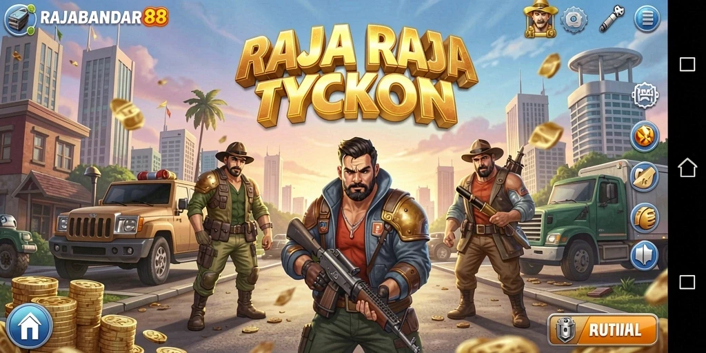 Tangkapan layar RAJABANDAR88 menampilkan gameplay Tycoon yang mendalam dan menarik.