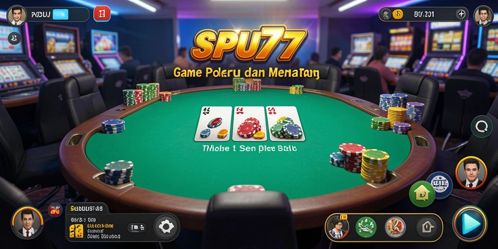 Tampilan gameplay SPBU77 yang penuh aksi dan seru.