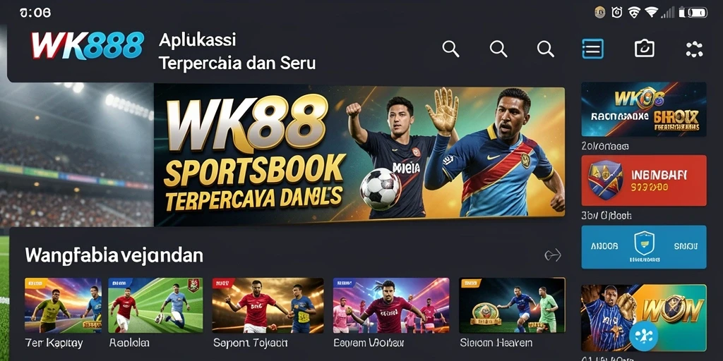 Tampilan gameplay yang menarik dan interaktif di WK888.